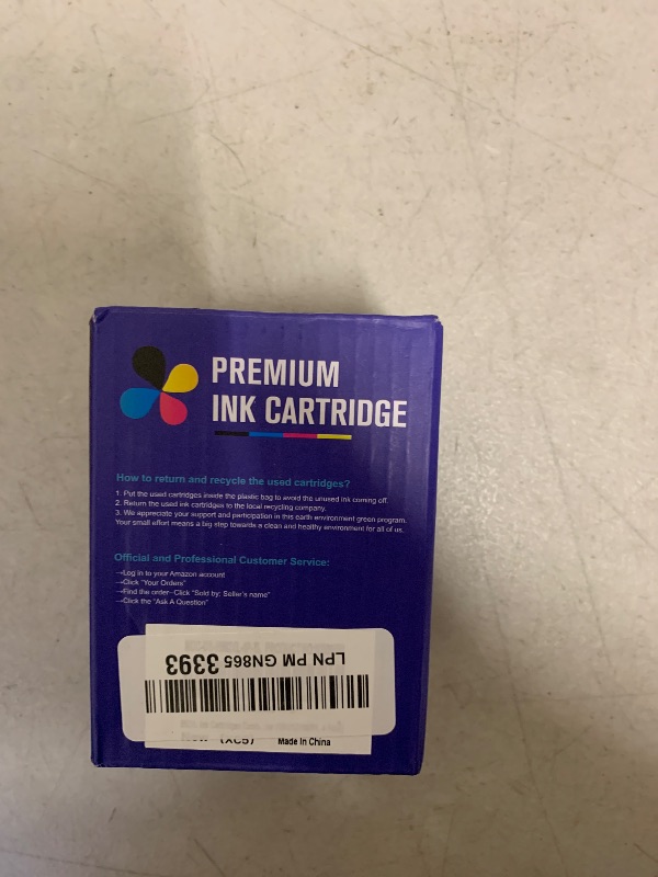 Photo 1 of 962XL Ink Cartridges Combo Pack Compatible Replacement for HP 962XL 962 Ink Cartridges to Use with HP OfficeJet Pro 9010 9012 9014 9015 9016 9018 9020 9022 9025 Printer (1BK/1C/1M/1Y, 4 Pack)