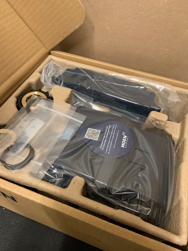 Photo 1 of Moen Flo 1-inch Smart Water Shut Off Valve, Smart Home Water Monitor Leak Detector, Wifi Connected, App Enabled Flow Meter and Shutoff, 900-006