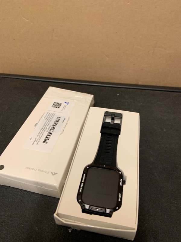 Photo 1 of Military Smart Watch for Men with Call Function,Fitness Smartwatch for Android Phones and iPhone,Waterproof Fitness Tracker with Blood Oxygen/Heart Rate/Sleep/100+ Sport Modes, Watches for Men