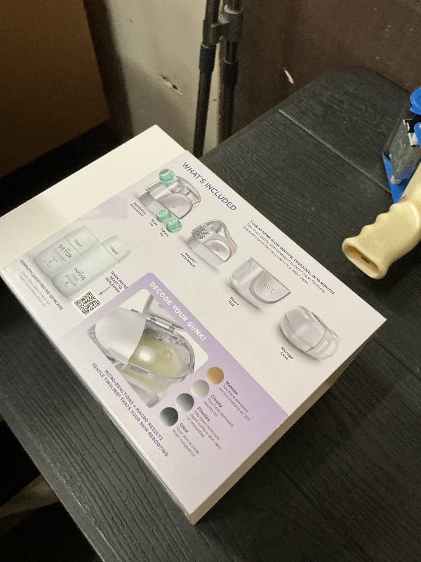 Photo 1 of Shark FacialPro Glow at-Home Hydro-Powered Facial System with DePuffi Hot & Cold Therapy – Professional Spa Skincare Device for Pore Cleansing, Hydration, & Radiant Glow, Lilac, FH320PL