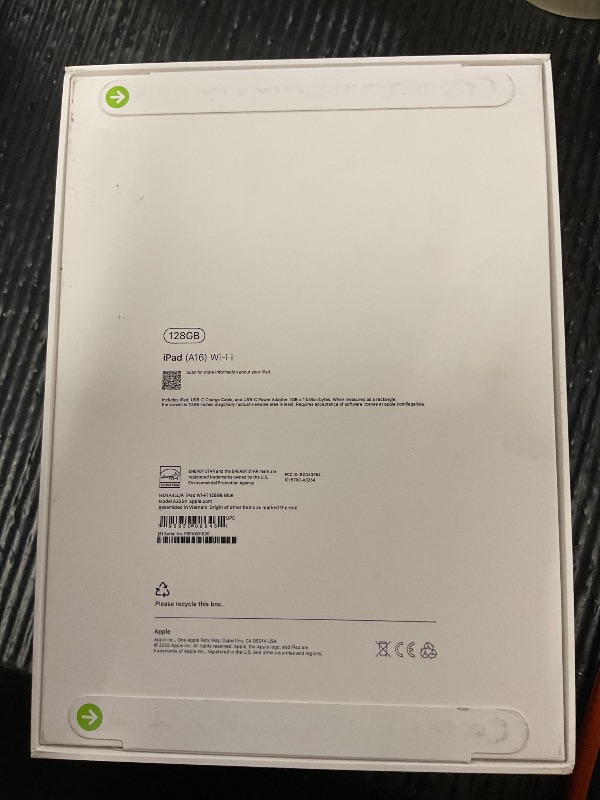 Photo 1 of Apple iPad 11-inch: A16 chip, 11-inch Model, Liquid Retina Display, 128GB, Wi-Fi 6, 12MP Front/12MP Back Camera, Touch ID, All-Day Battery Life — Blue