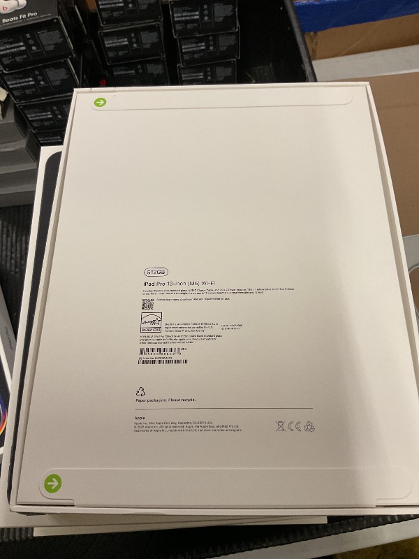 Photo 1 of FACTORY SEALED—- Apple iPad Pro 13-inch (M5): Ultra Retina XDR Display, 512GB, Landscape 12MP Front Camera/12MP Back Camera, LiDAR Scanner, Wi-Fi 7 with Apple N1, Face ID, All-Day Battery Life — Space Black
