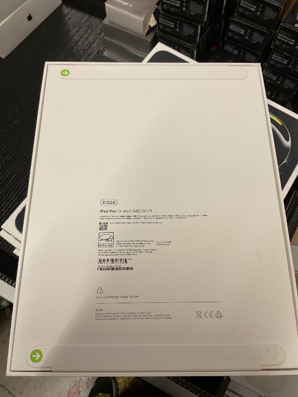 Photo 1 of FACTORY SEALED—- Apple iPad Pro 13-inch (M5): Ultra Retina XDR Display, 512GB, Landscape 12MP Front Camera/12MP Back Camera, LiDAR Scanner, Wi-Fi 7 with Apple N1, Face ID, All-Day Battery Life — Space Black