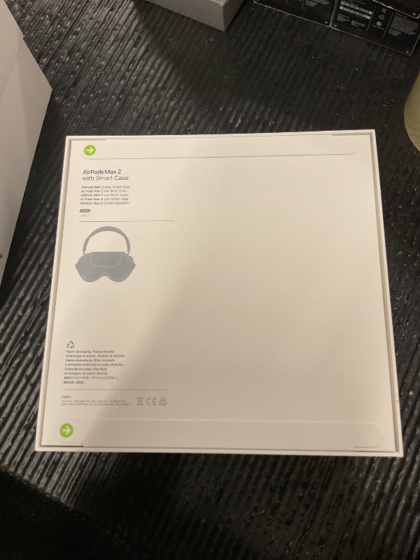 Photo 1 of FACTORY SEALED—- Apple AirPods Max 2 Wireless Over-Ear Headphones, Active Noise Cancellation, Adaptive Audio, Personalized Spatial Audio, Live Translation, Bluetooth Headphones for iPhone – Midnight
