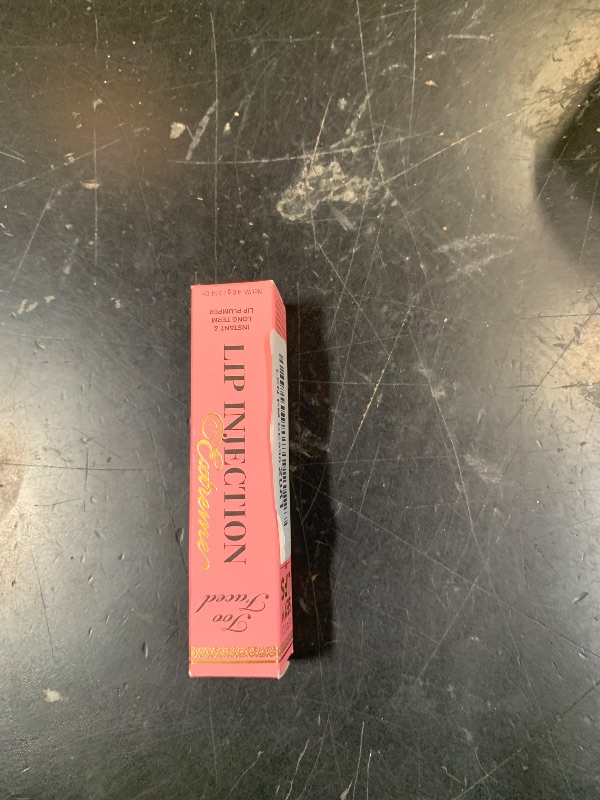Photo 1 of Too Faced Lip Injection Extreme Lip Plumper Gloss | Hydrating, Glossy, & Helps Volume Appear Fuller Over Time, 0.14 Fl Oz, Bubblegum Yum