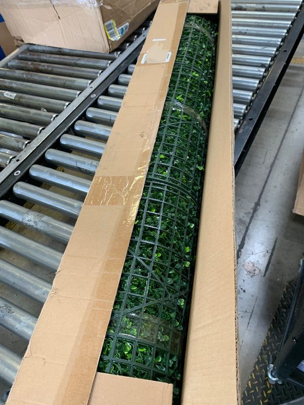 Photo 1 of ODTORY Artificial Ivy Privacy Screen Fence Panel, Gradient Green 40"X120"