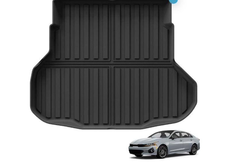 Photo 1 of SMABEE Cargo Liner for Kia K4 2025 2026 All Weather Cargo Mat Trunk Mat
2026 K4 Accessories,All Weather Cargo Mat,Trunk Mat,Heavy Duty,Car Mats,Non-slip,Easy to Clean,TPE,Black