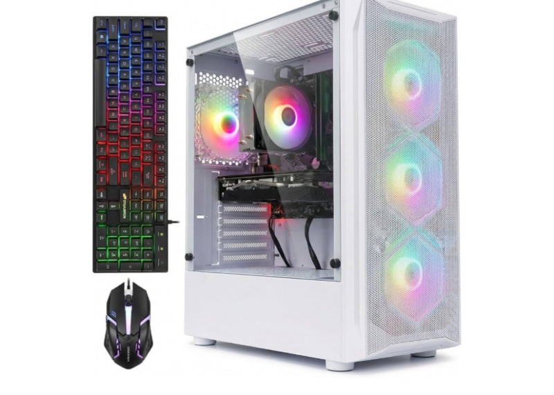 Photo 1 of STGAubron Gaming PC Desktop,Core I7,GTX 1660Ti 6G,16G RAM,512G SSD
Gaming Computer Tower for Streaming,Video Editing,Home,School,I7 up to 3.9G,ARGB Fan,WiFi 6,BT 5.0,4K HDMI,Win11 Home