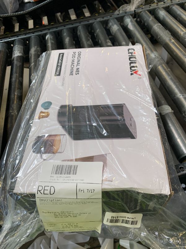Photo 1 of CHULUX RectoCafé Espresso Coffee Machine for Nespresso Original Capsule Pod