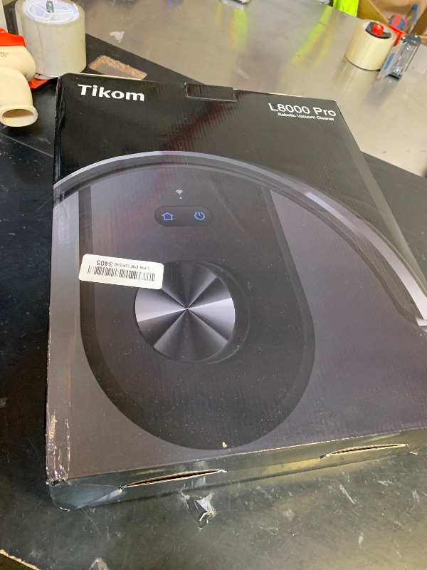 Photo 1 of Tikom L8000 Pro Robot Vacuum and Mop, 6000Pa, LiDAR Mapping