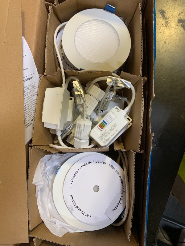 Photo 1 of HALO Quicklink 4in Canless LED Recessed Kit (6-Pack)