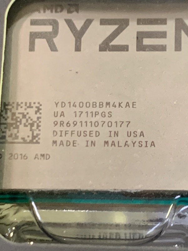Photo 1 of AMD Ryzen 7 5800X3D 8-core, 16-Thread Desktop Processor with AMD 3D V-Cache Technology