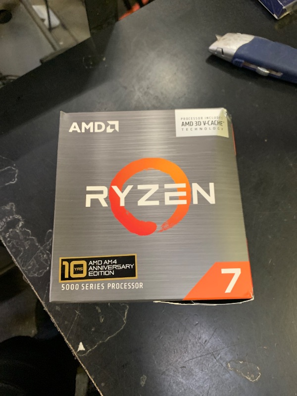 Photo 1 of AMD Ryzen 7 5800X3D 8-core, 16-Thread Desktop Processor with AMD 3D V-Cache Technology