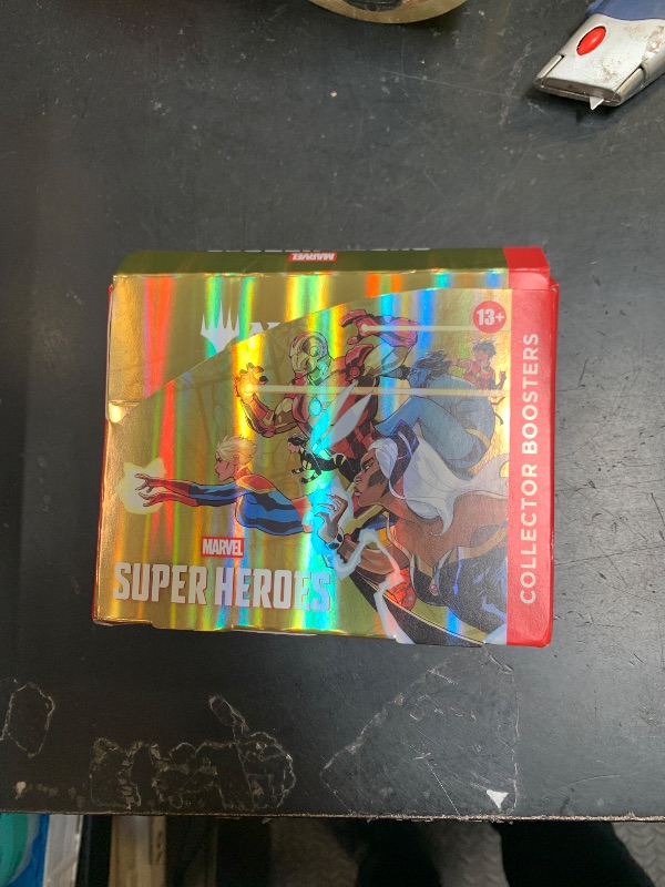 Photo 1 of Magic: The Gathering | Marvel Super Heroes Collector Booster Box | 12 Packs | Collectible Trading Card Game
