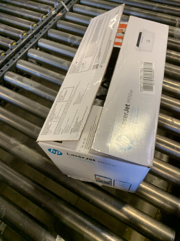 Photo 1 of HP LaserJet M110w Wireless Black & White Printer, Print, Fast speeds, Easy Setup, Mobile Printing, Best-for-Small Teams