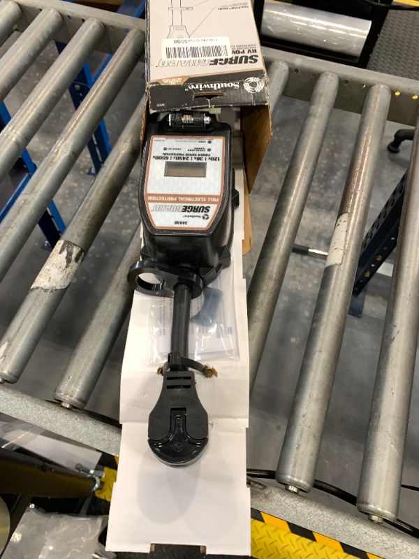 View 2 of Surge Guard Southwire 34930 30A - Full Protection Portable with LCD Display Black