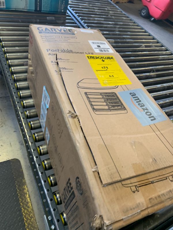 Photo 1 of Garvee 8,000 BTU Portable Air Conditioner