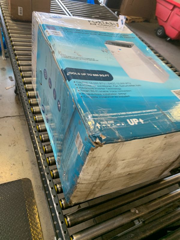 Photo 1 of Whynter Portable Air Conditioner Inverter 14000 BTU Smart Wi-Fi ARC-1230WN