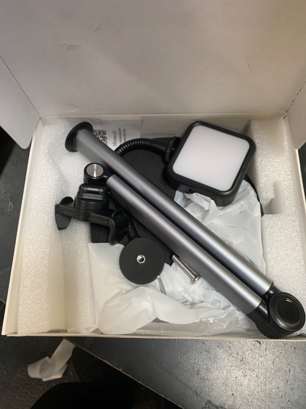 Photo 1 of Wowcati Overhead Phone Mount with Rechargeable Light for Cooking Videos