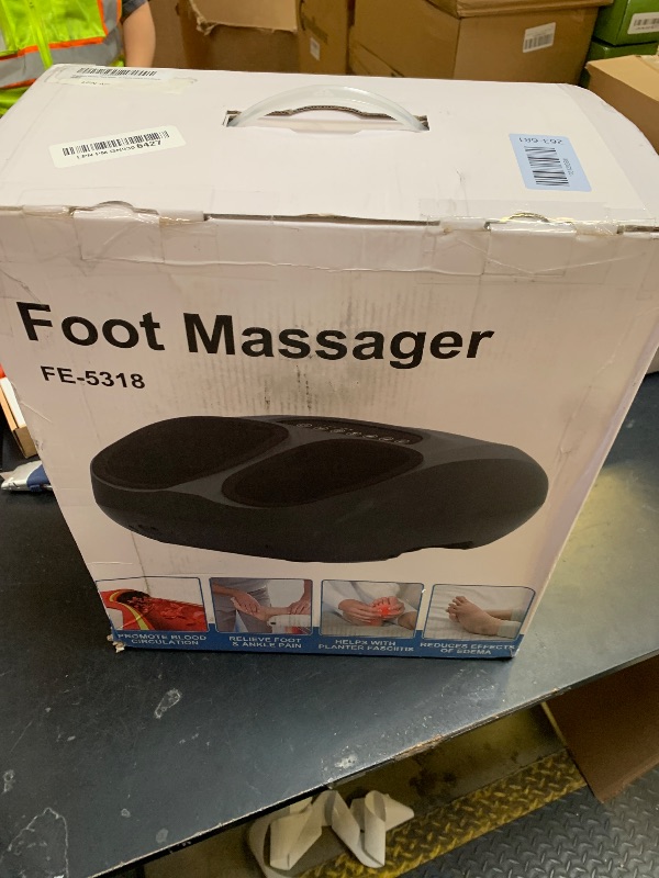 Photo 1 of Ehightop Shiatsu Foot Massager Machine with Heat and Deep Kneading
