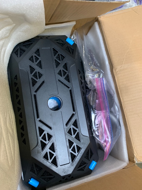 Photo 1 of POPOSOAP RGB Pond Filter with Pump Fountain Kits, 660GPH Pond Filter Box With 40W Pond Pump & RGB Auto-Cycle LED Lights, Koi Pond Filters for Outdoor Ponds Clean, Clear, and Add Water Features