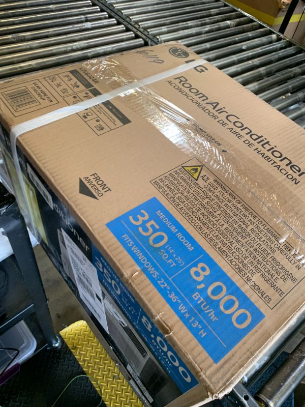 Photo 1 of LG 8,000 BTU Window Air Conditioner
