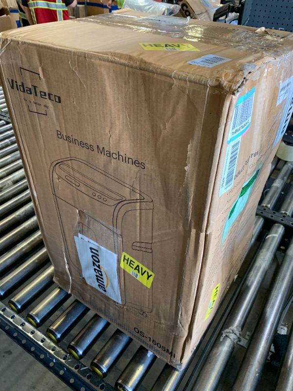 Photo 1 of VidaTeco 18-Sheet Heavy Duty Micro Cut Shredder