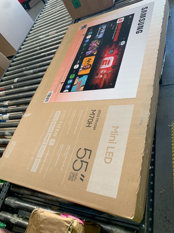 Photo 1 of Samsung 55-Inch Class M70H Series, Mini LED, 4K, Smart TV, 2026 Model