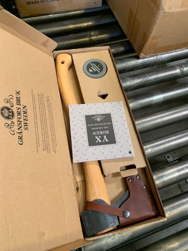 Photo 1 of Gransfors Bruk Small Forest Axe (420) with Ceramic Grinding Sharpening Stone (4034) - Bundle (2 Items)