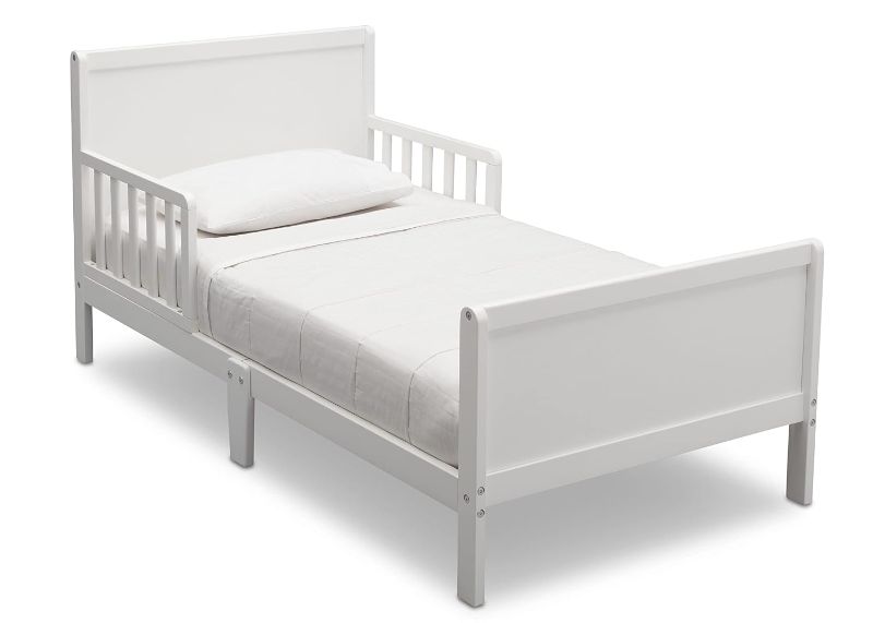 Photo 1 of Delta Children Fancy Wood Toddler Bed - Greenguard Gold Certified, Bianca