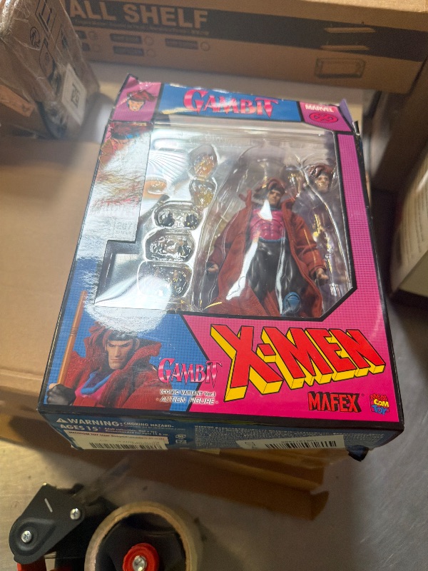 Photo 1 of MEDICOM TOY MAFEX No. 287 GAMBIT GAMBIT Comic Variant Version, Total Height Approx. 6.3 inches (160 mm), Non-scale, Pre-painted Action Figure