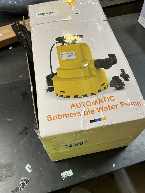Photo 1 of AgiiMan 1HP Submersible Water Pump, 5000GPH