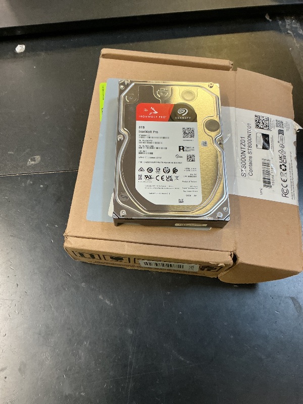 Photo 1 of Seagate IronWolf Pro 8TB Enterprise NAS Internal HDD