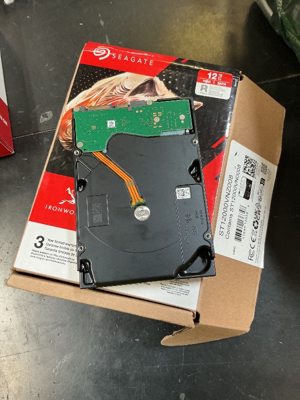Photo 1 of Seagate IronWolf 12TB NAS Internal Hard Drive