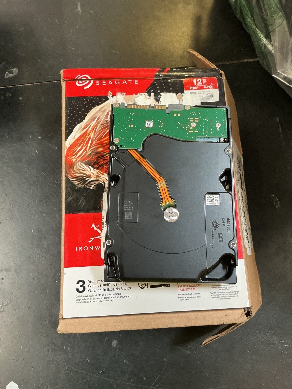Photo 1 of Seagate IronWolf 12TB NAS Internal Hard Drive