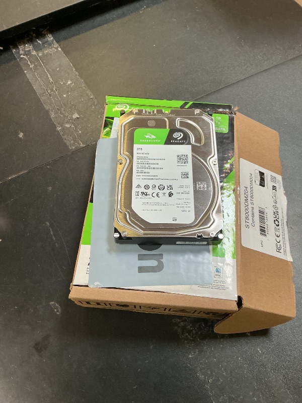 Photo 1 of Seagate 8TB BarraCuda Internal Hard Drive