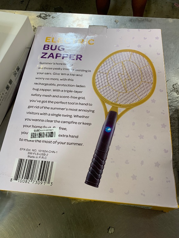 Photo 1 of SEWANTA Electric Fly Swatter [2-Pack] - 4000 Volt Bug Zapper