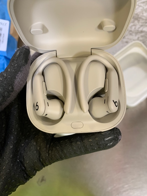 Photo 1 of Beats Powerbeats Pro 2 - Wireless Noise Cancelling Workout Earbuds with Secure- Fit Earhooks, Up to 45-Hour Battery with Charging Case, Sweat & Water Resistant, Heart Rate Monitoring - Quick Sand