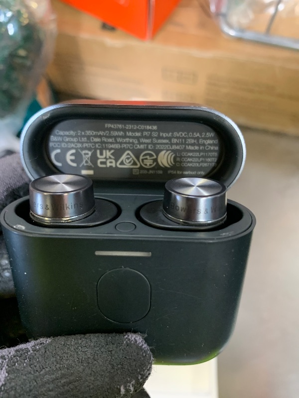 Photo 1 of Bowers & Wilkins Pi7 S2 True Wireless Earbuds, Satin Black