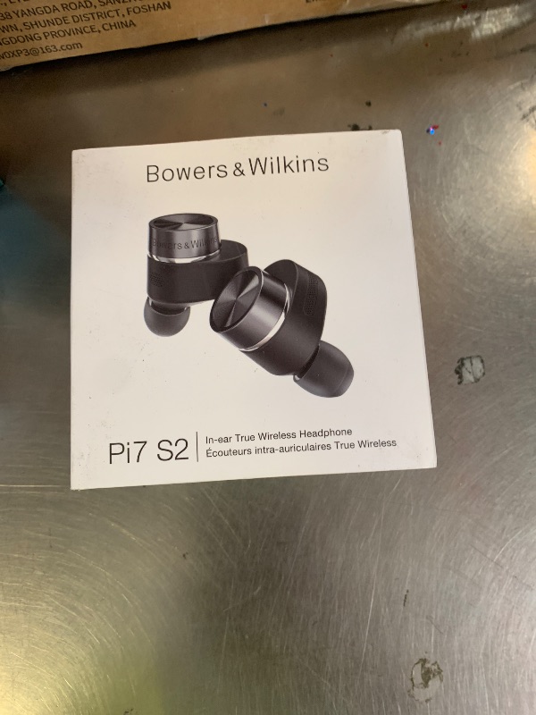Photo 1 of Bowers & Wilkins Pi7 S2 True Wireless Earbuds, Satin Black