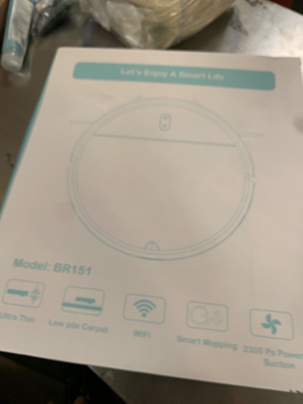 Photo 1 of ZCWA Robot Vacuum,Robot Vacuum and Mop Combo with Schedule,APP/Remote/Voice,Strong Suction,Slim Self-Charging 2 in 1 Floor Cleaner for Pet Hair,Carpets,Hard Surfaces