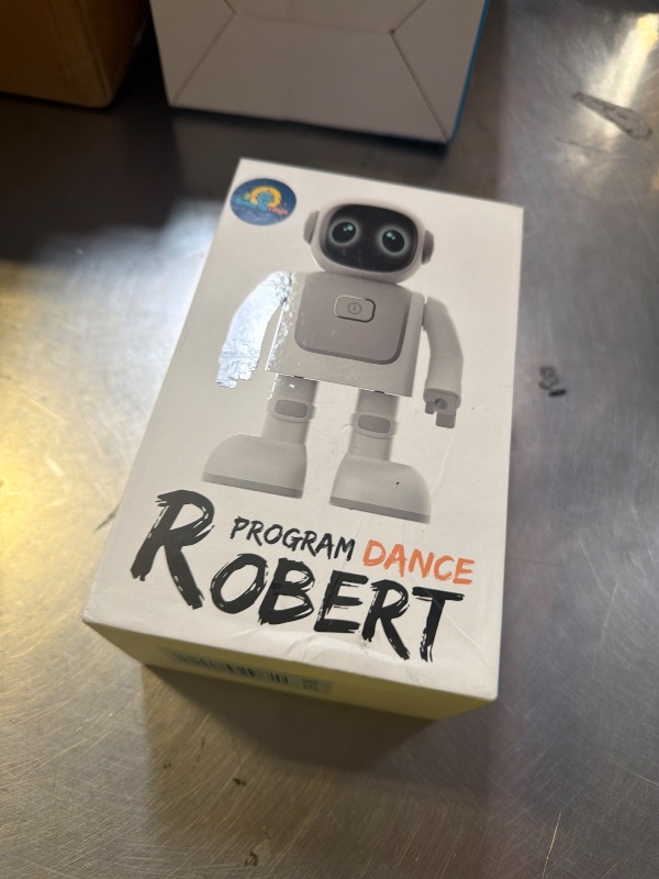Photo 1 of SmartyBot Smart Robot Toy for Kids - Interactive Remote Control Robot with App, Programmable Moves, 7 Customizable LED Eye Colors, Reacts to Music, STEM Learning Toy for Boys & Girls Ages 4 5 6 7 8 9