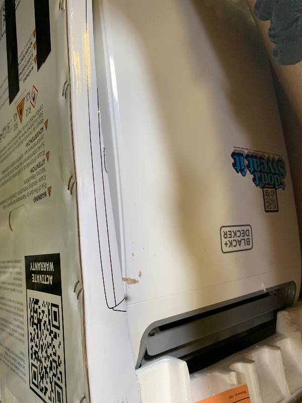 Photo 1 of BLACK+DECKER Smart Portable Air Conditioner, 14,000 BTU, BPACT14WT, White