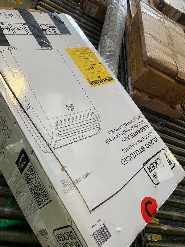Photo 1 of BLACK+DECKER Smart Portable Air Conditioner, 14,000 BTU, BPACT14WT, White