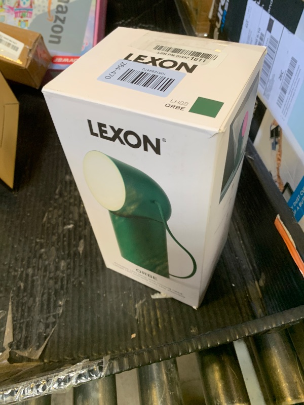 Photo 1 of Lexon ORBE Table Lamp with Detachable Magnetic Head - Cordless & Rechargeable LED Lamp for Bedroom, Office & Outdoor (Dark Green)