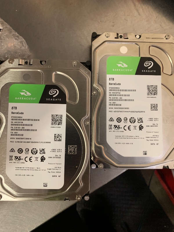 Photo 1 of Seagate 8TB BarraCuda Internal Hard Drive