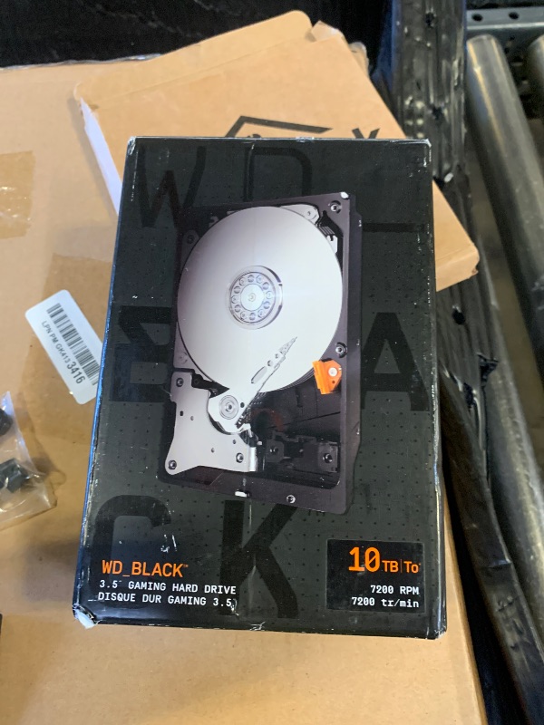Photo 1 of WD Black 10TB Internal Hard Drive
