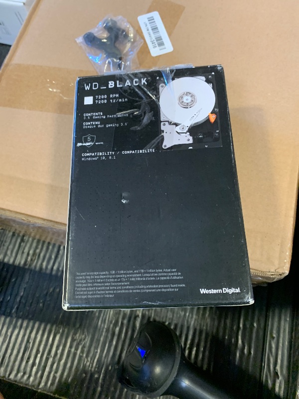 Photo 1 of Western Digital 6TB WD_Black Internal Hard Drive HDD