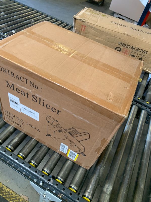 Photo 1 of TERUISI Commercial Meat Slicer, 10-inch Blade, 240W