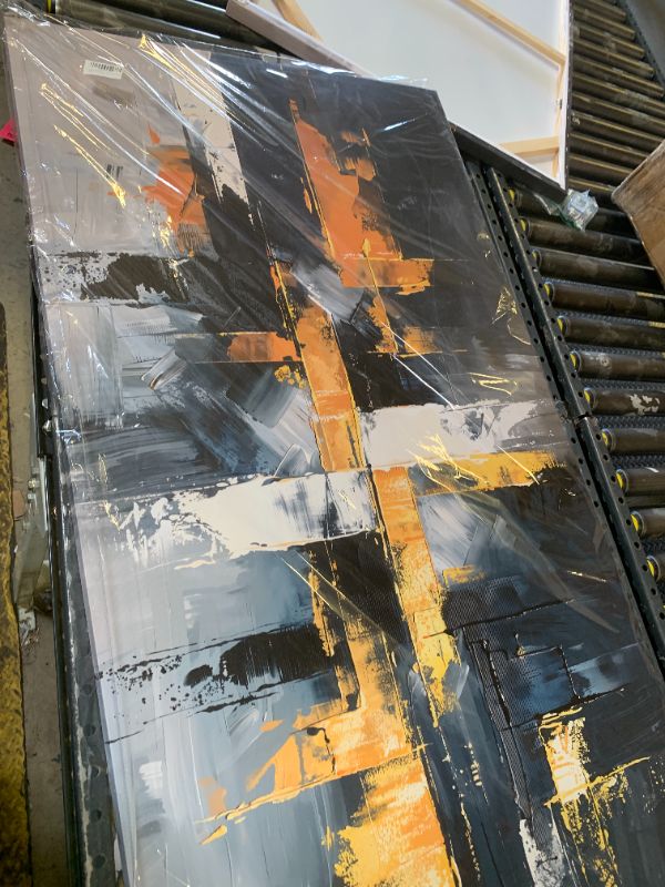 Photo 1 of AIXMGSJS Abstract Canvas Wall Art 29" x 58"